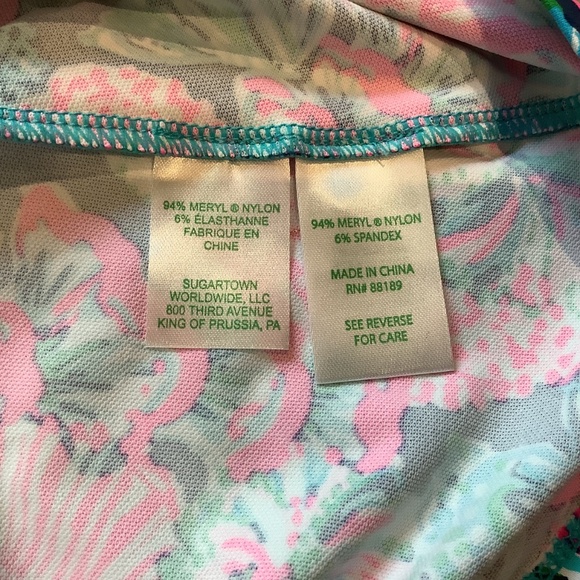 Lilly Pulitzer Solia UPF 50+ dress Oyster Bay Shroom with a view Size L NWOT - Picture 15 of 16
